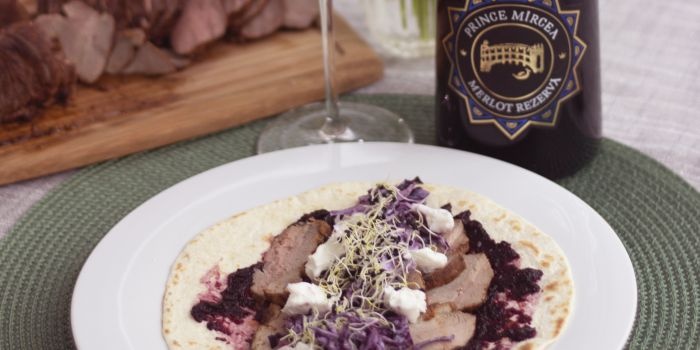 Gastronomie Vinarte. Prince Mircea Merlot și tacos de rață ... Image 1
