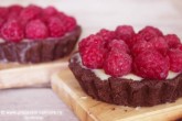 Mini tarte de ciocolată cu mascarpone şi zmeură Image 5